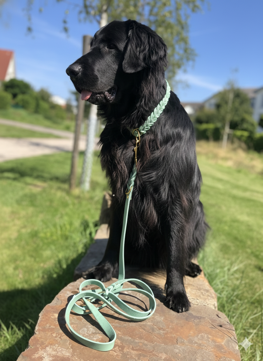 Set "Leather in Pastel"