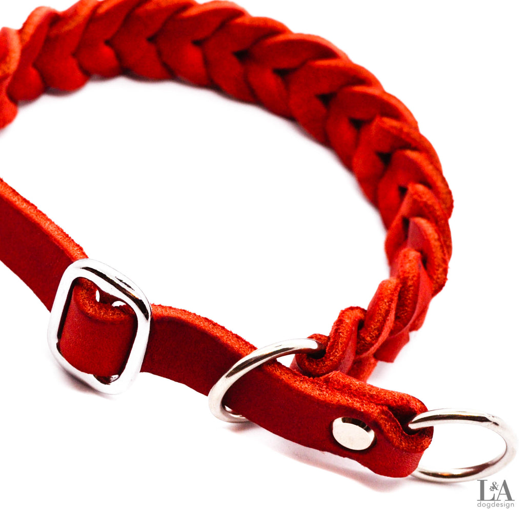 Halsband "Leather"