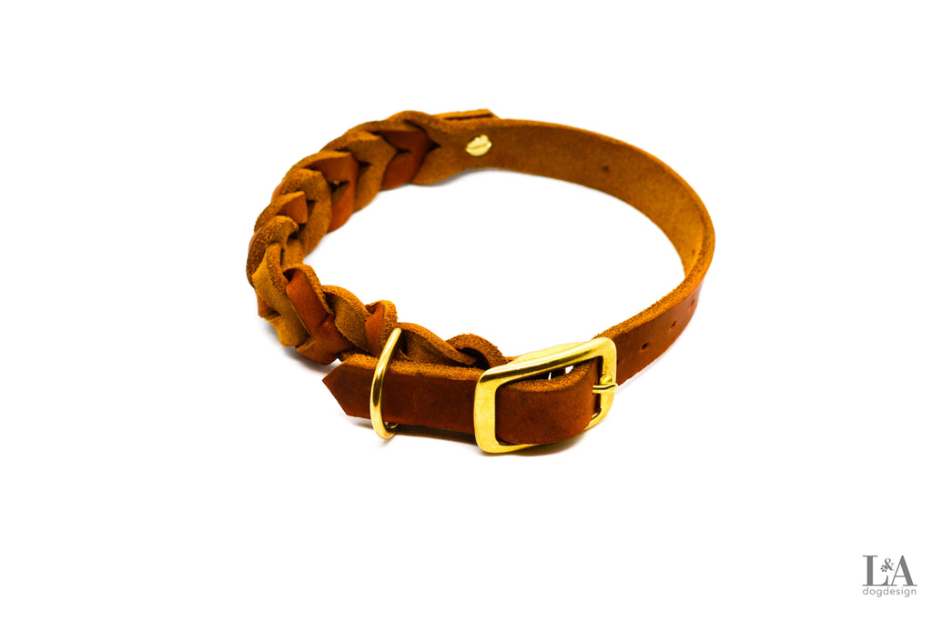 Halsband "Leather"