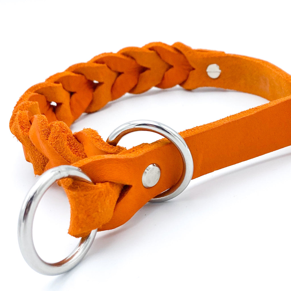 Halsband "Leather"