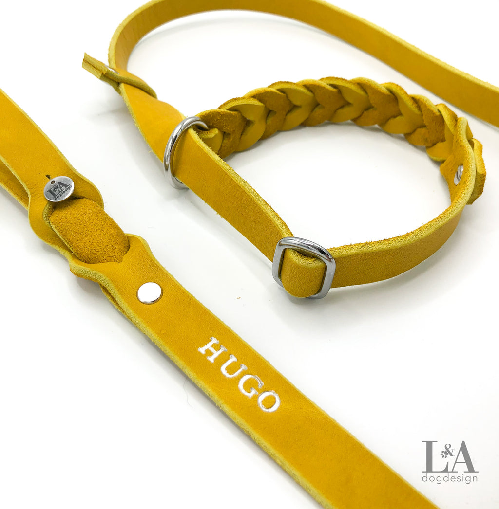Retrieverleine Leather