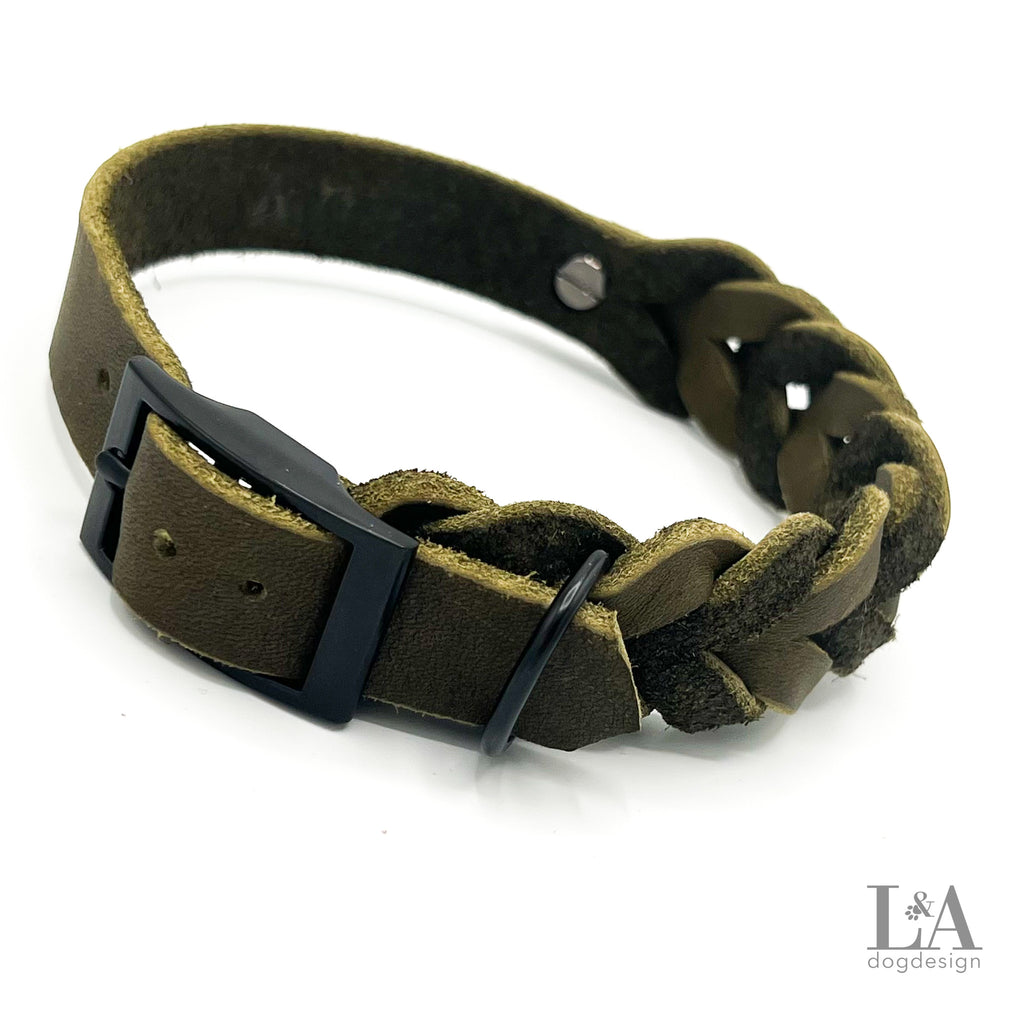 Halsband "Leather"