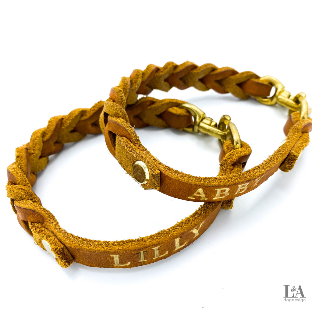 Halsband "Leather"